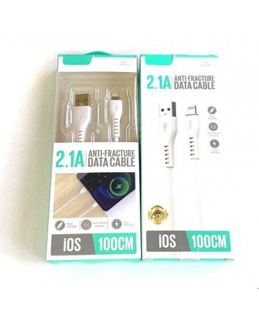 Cable USB Iphone Blanco en Caja