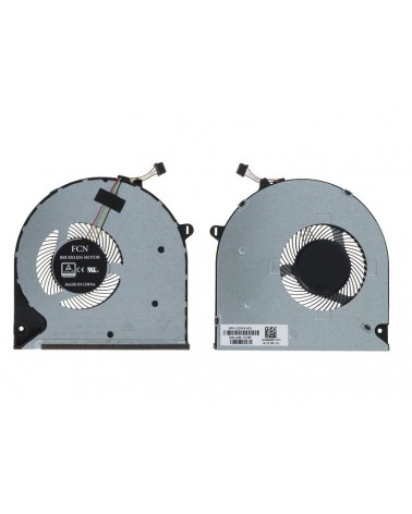 Ventilador de refrigeracion de CPU para HP 15-DU 15-DW 15-DY 15S-DU 15S-DR 15S-DY 15S-FQ