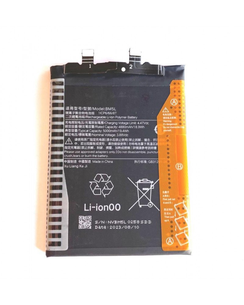 Bateria BM5L para Xiaomi Redmi K60 Pro De 5000mAh