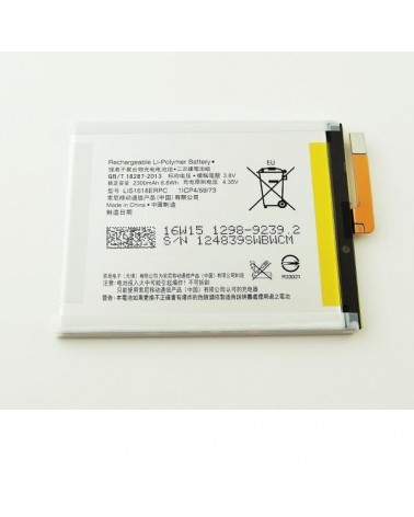 Bateria LIS1618ERPC para Sony Xperia XA1  XA F3111  Xperia XA Dual F3112 de 2300mAh