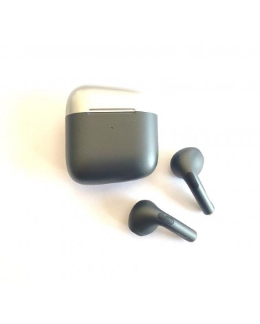 Auricular Inalámbrico Bluetooth Negro con Estuche de Carga